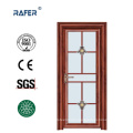 Aluminum Glass Door with Lattice Bar and Jade (RA-G017)